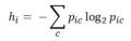 equation for entropy