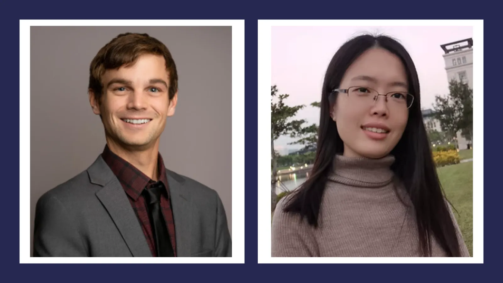 Justin Palmer and Qian Yu received the President's Postdoctoral Fellowships