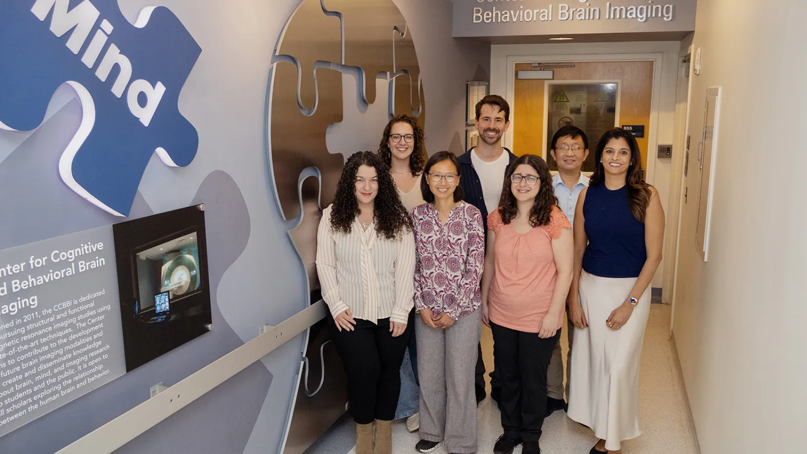 Group photo of the CCBBI team