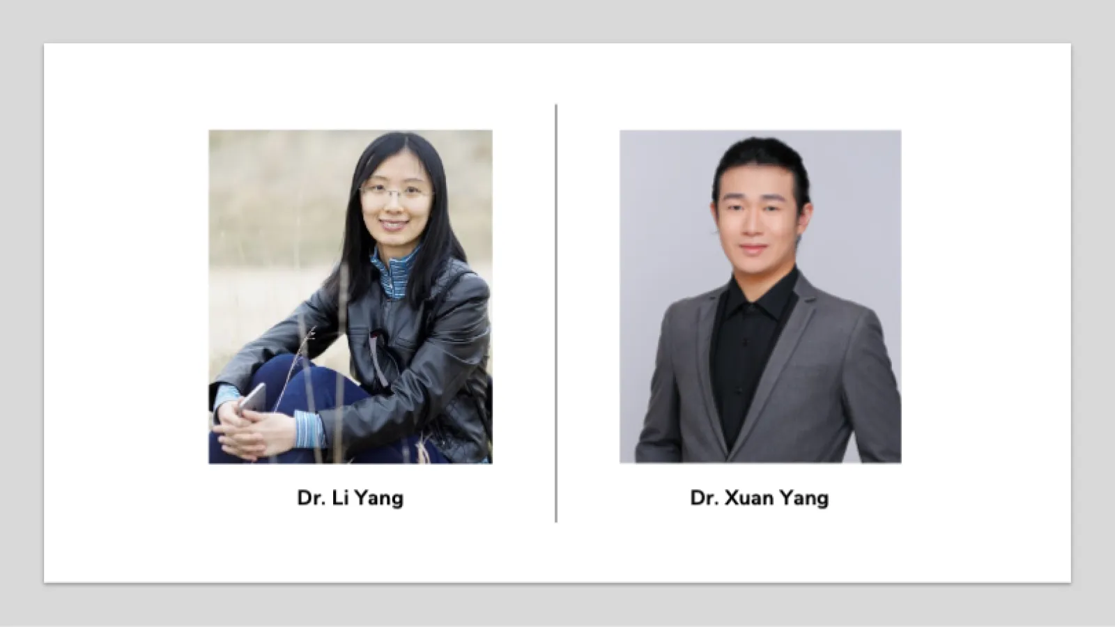 Li Yang and XuanYang