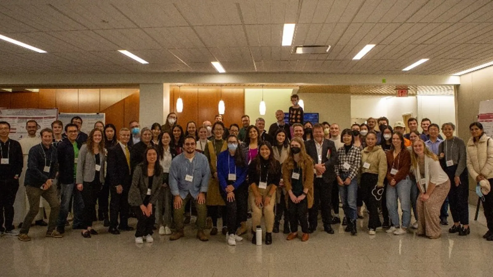 group photo of research day 2021
