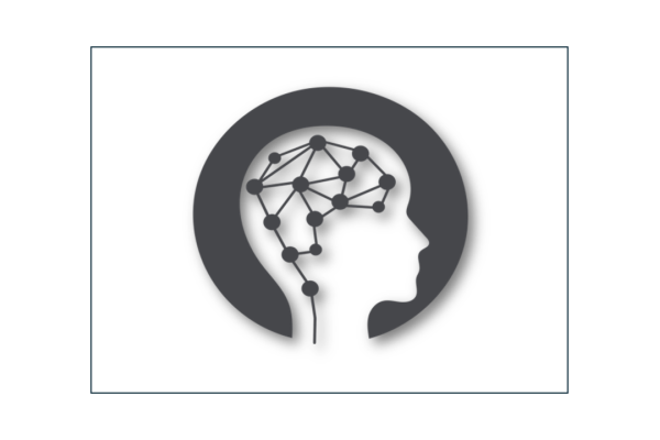 drawing of a head in profile 