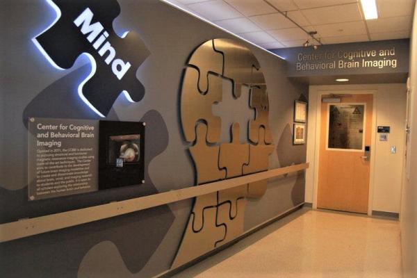 Entrance to the CCBBI fMRI scan room
